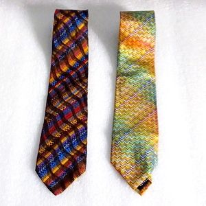 Missoni Men's Ties - Lot of 2